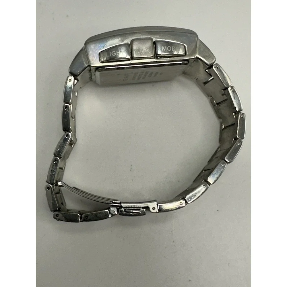 George‎ GEO22940W Mens Tank Watch New Battery 34MM 8